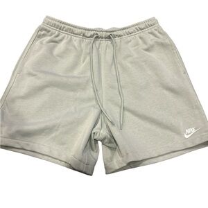 Nike Men's Light Gray Athletic Shorts Mens Small